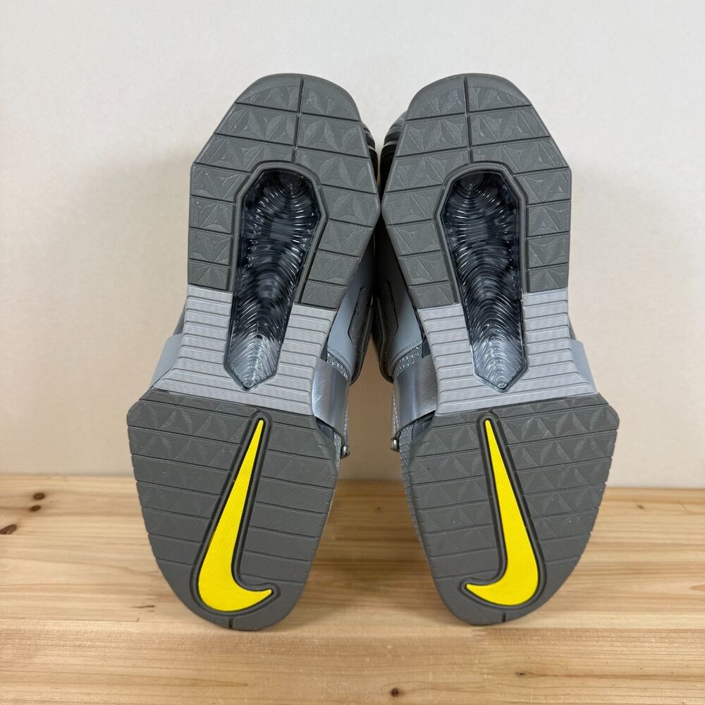 Nike Romaleos 4 Weightlifting Shoes Mens 11 wolf grey yellow CD3463-002 - Picture 6 of 8